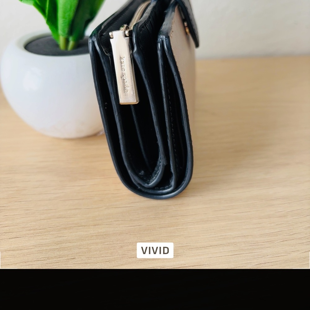 Kate Spade Black and Pink Women's Wallet - Picture 5 of 10
